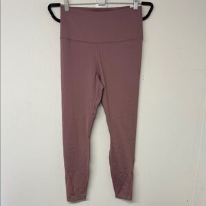 Nike One tight fit 7/8 Mauve Leggings NWT Size Medium